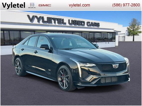 Used 2023 Cadillac CT4 V w/ Technology Package image 1