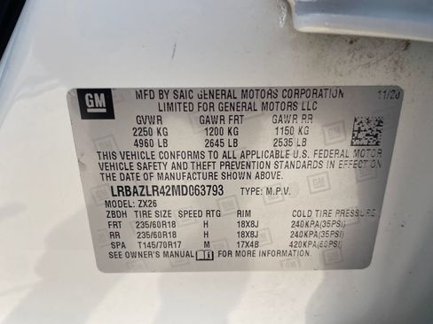 Used 2021 Buick Envision Preferred FWD image 30