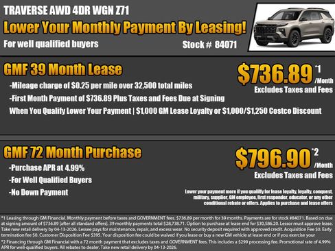 New 2026 Chevrolet Traverse Z71 image 2