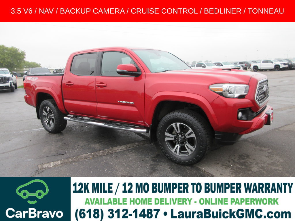 Used 2018 Toyota Tacoma TRD Sport AWD/4WD image 1