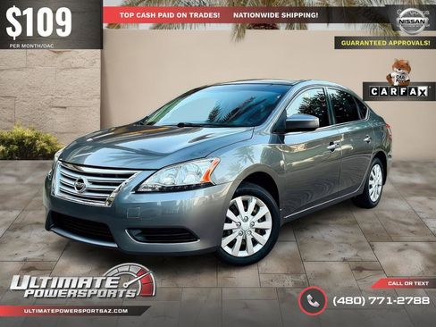 Used 2015 Nissan Sentra SV w/ Cold Weather Package FWD image 1