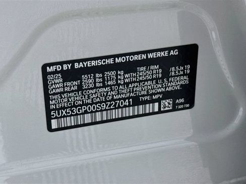 Used 2025 BMW X3 xDrive30i w/ Convenience Package AWD/4WD image 31