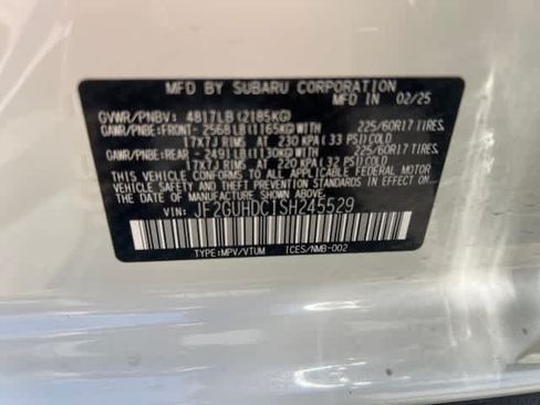 Used 2025 Subaru Crosstrek 2.5i Premium AWD/4WD image 16