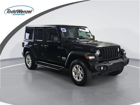 Used 2021 Jeep Wrangler Unlimited Sport AWD/4WD image 1