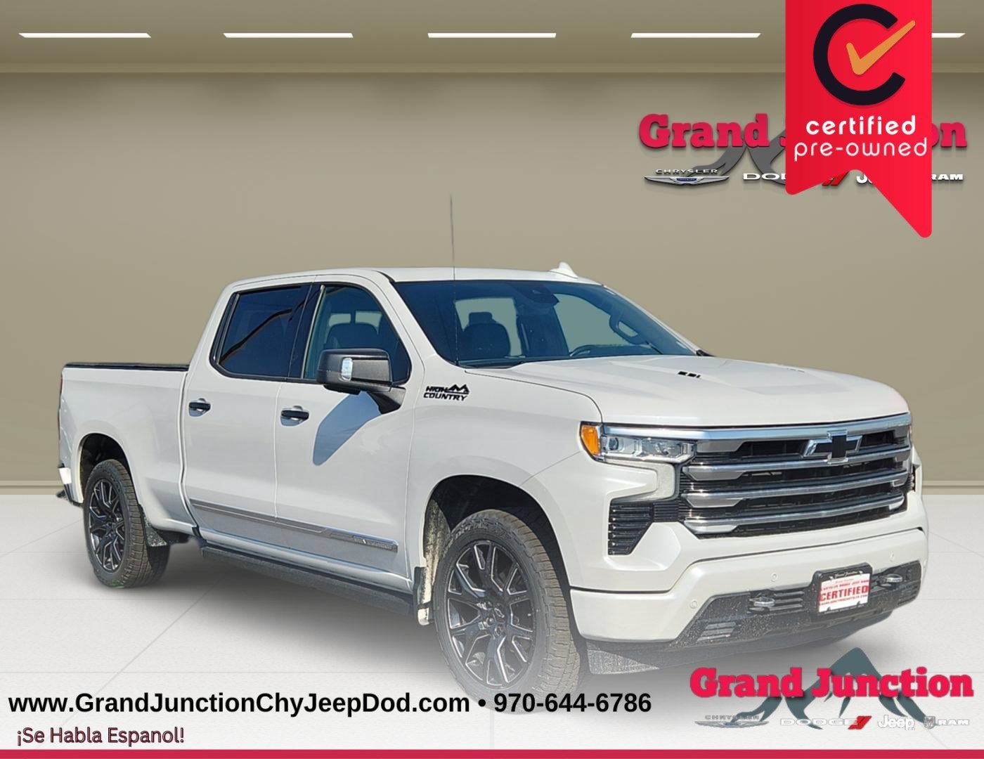 Used 2023 Chevrolet Silverado 1500 High Country w/ Technology Package AWD/4WD image 1
