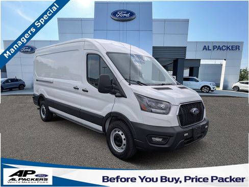 Certified 2025 Ford Transit 350 148 Medium Roof RWD image 1