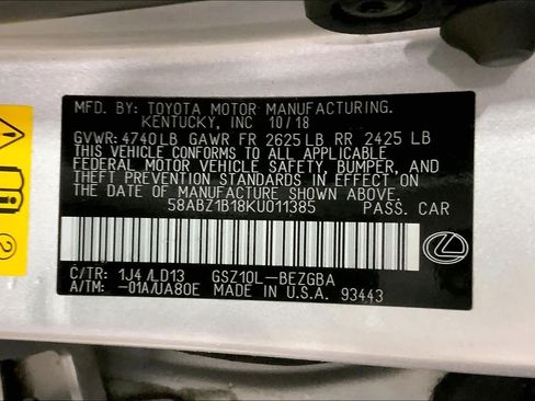 Used 2019 Lexus ES 350 image 31