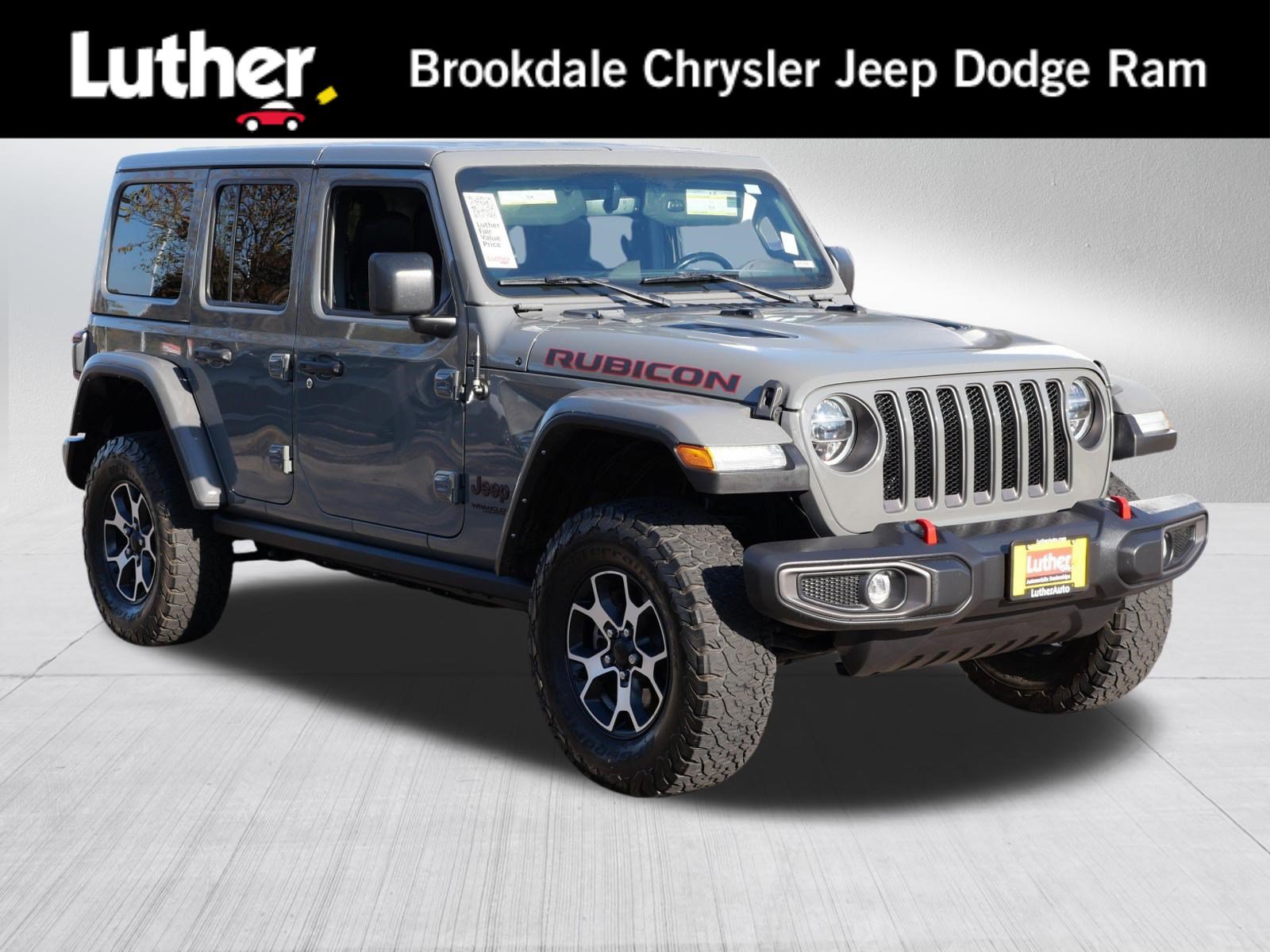Used 2022 Jeep Wrangler Unlimited Rubicon w/ LED Lighting Group AWD/4WD image 1