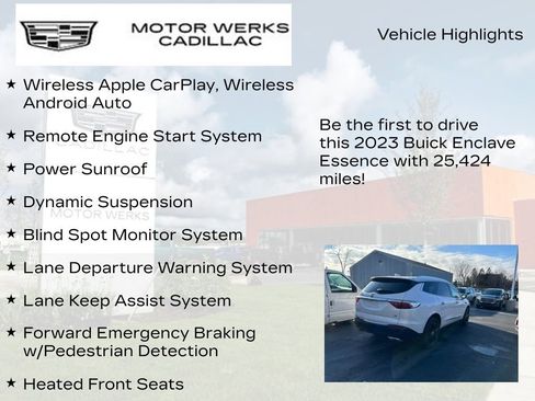 Used 2023 Buick Enclave Essence w/ Experience Buick Package image 7