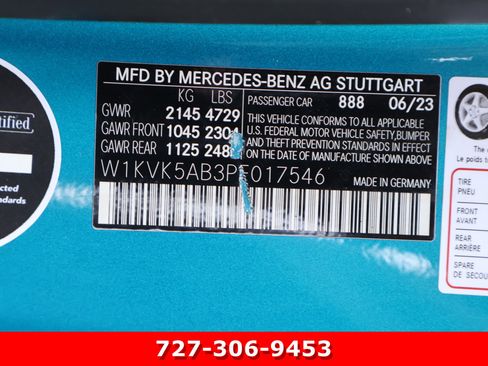 Certified 2023 Mercedes-Benz SL 43 AMG image 23