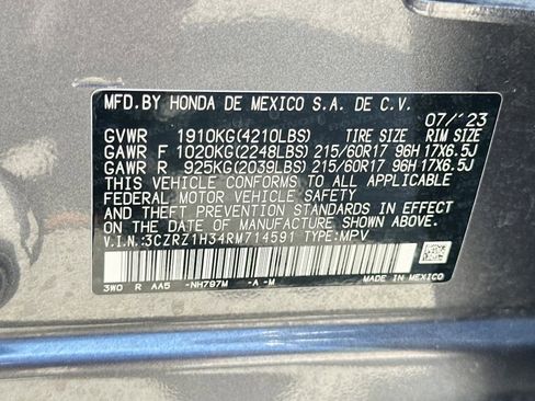Certified 2024 Honda HR-V LX image 33