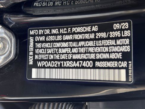 Used 2024 Porsche Taycan GTS w/ Premium Package (P6U) AWD/4WD image 51