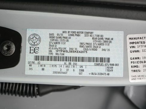 Certified 2025 Ford F150 Lariat AWD/4WD image 25