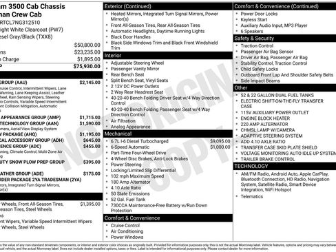 Used 2022 RAM 3500 Tradesman w/ Safety Group image 3