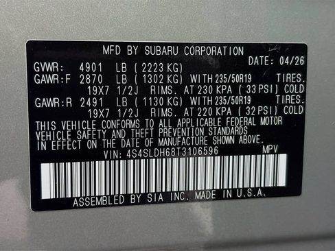 New 2026 Subaru Forester Sport AWD/4WD image 33