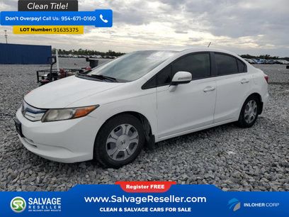 Used 2012 Honda Civic Hybrid Sedan