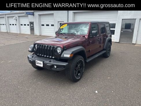 Used 2021 Jeep Wrangler Unlimited Sport AWD/4WD image 4