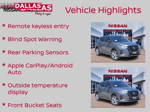 New 2025 Nissan Kicks Play S image 8