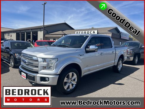 Used 2015 Ford F150 Platinum w/ Max Trailer Tow Package AWD/4WD image 1