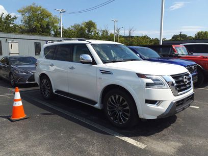 Used 2022 Nissan Armada Platinum w/ Captain's Chairs Package