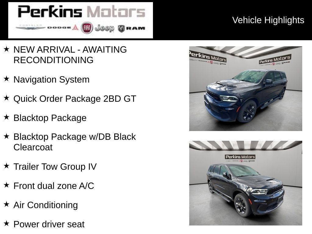 Used 2022 Dodge Durango GT w/ Blacktop Package AWD/4WD image 16