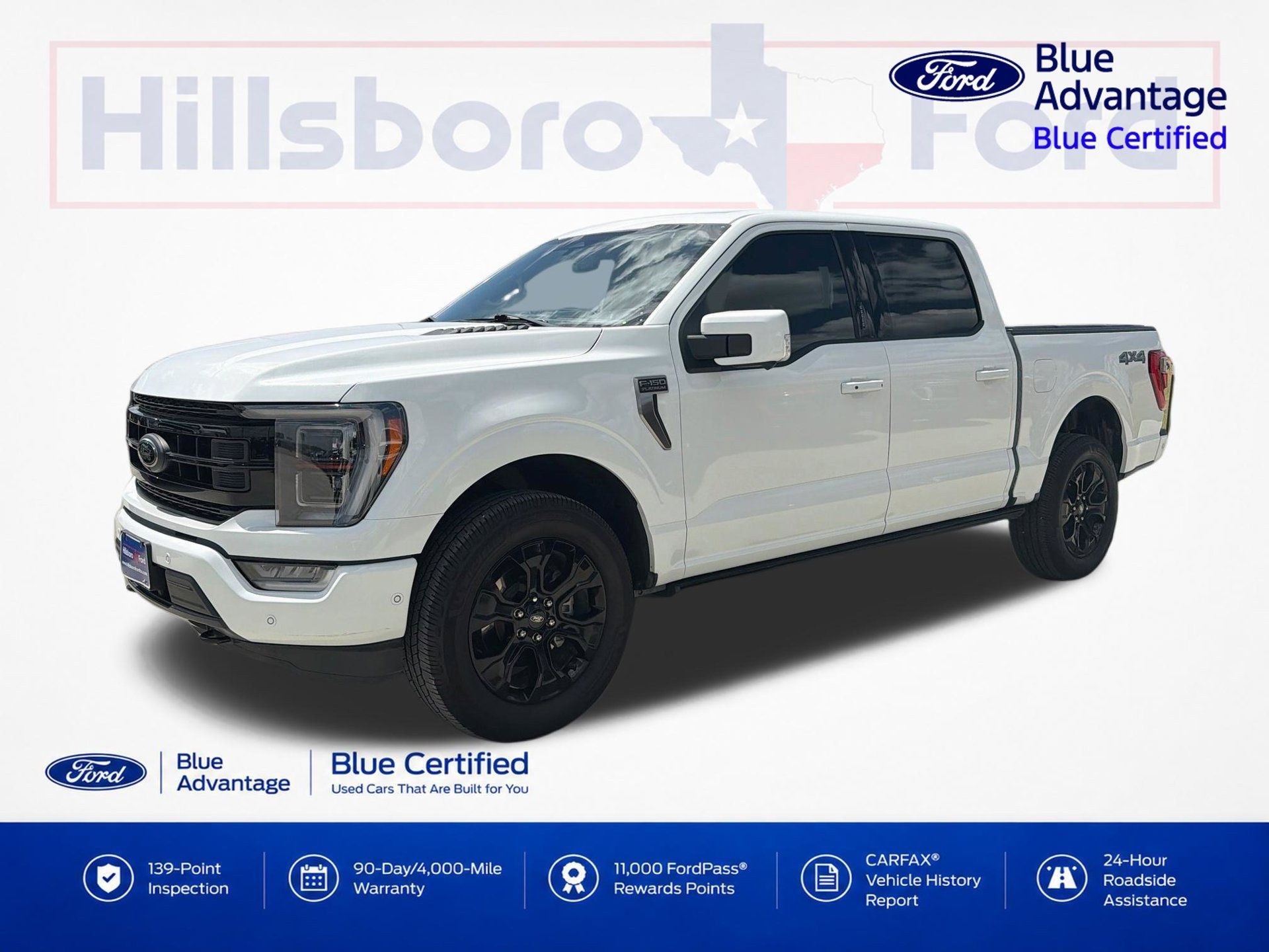 Certified 2022 Ford F150 Platinum w/ Equipment Group 701A High AWD/4WD image 1