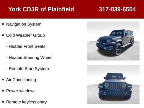 Used 2022 Jeep Wrangler Unlimited Sahara w/ Cold Weather Group image 6