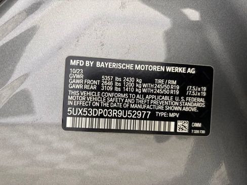 Used 2024 BMW X3 xDrive30i w/ Premium Package AWD/4WD image 25