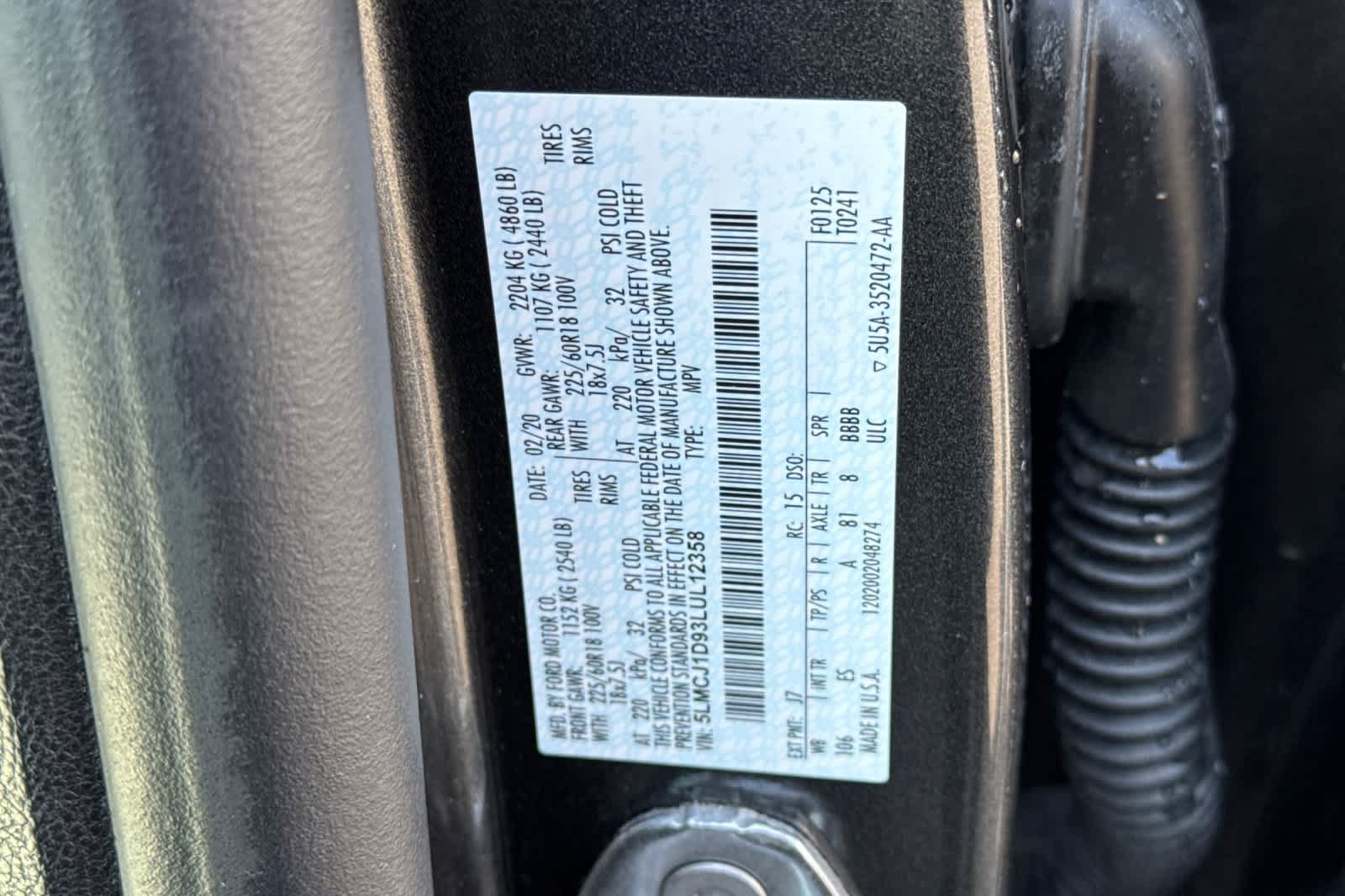 Used 2020 Lincoln Corsair AWD w/ Equipment Group 101A image 29