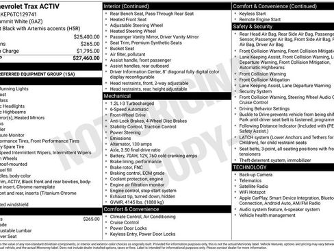 New 2026 Chevrolet Trax ACTIV FWD image 17