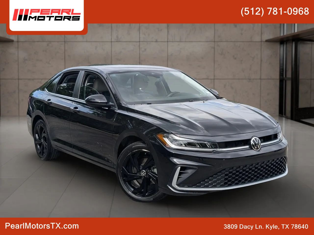 Used 2025 Volkswagen Jetta SE w/ Black Wheel Package FWD image 1
