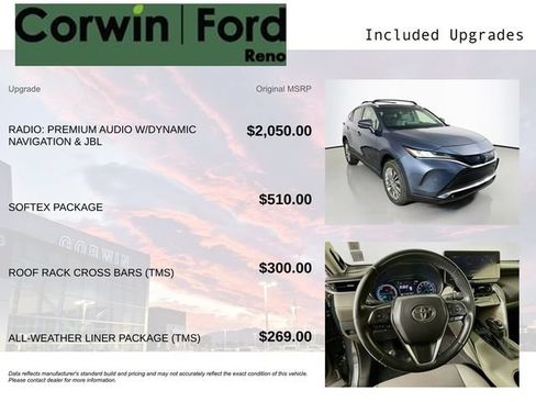 Used 2021 Toyota Venza XLE w/ Softex Package AWD/4WD image 3