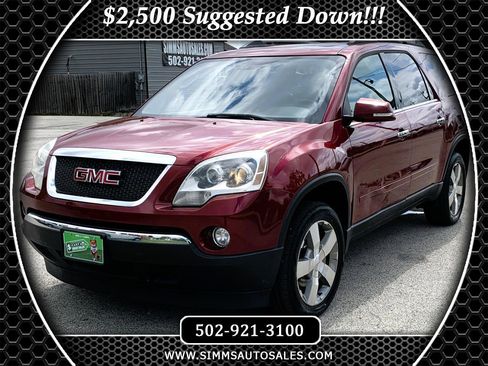 Used 2011 GMC Acadia SLT FWD image 1