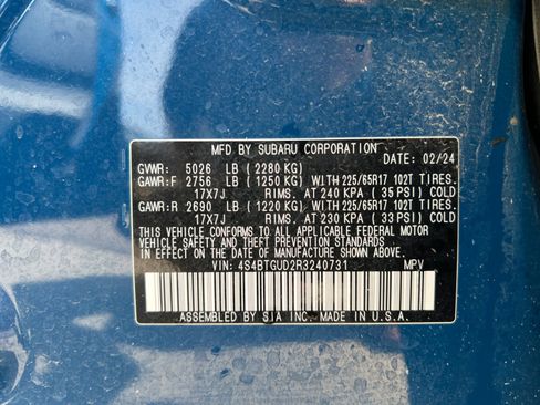 Used 2024 Subaru Outback Wilderness w/ Wilderness Package AWD/4WD image 23
