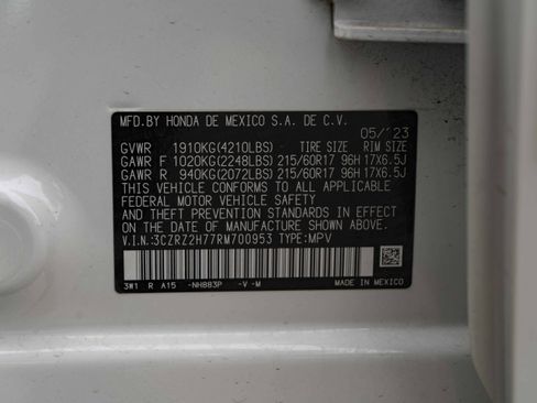 Used 2024 Honda HR-V EX-L image 46