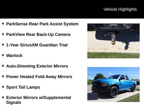 Used 2021 RAM 1500 Warlock w/ Luxury Group AWD/4WD image 12