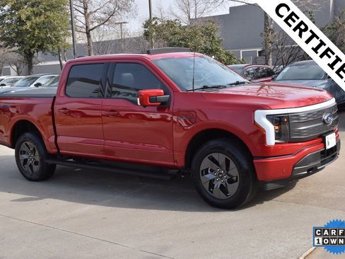 Certified 2023 Ford F150 Lightning Lariat w/ Equipment Group 511A High image 5