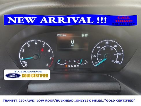 Used 2023 Ford Transit 250 Low Roof AWD w/ Exterior Upgrade Package image 13