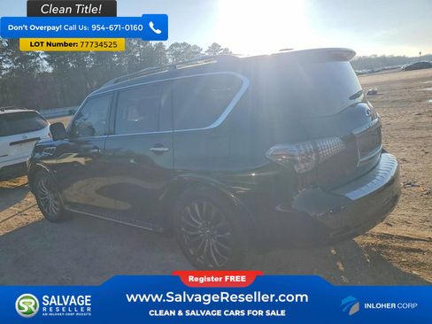 Used 2015 INFINITI QX80 4WD w/ Limited Package image 3