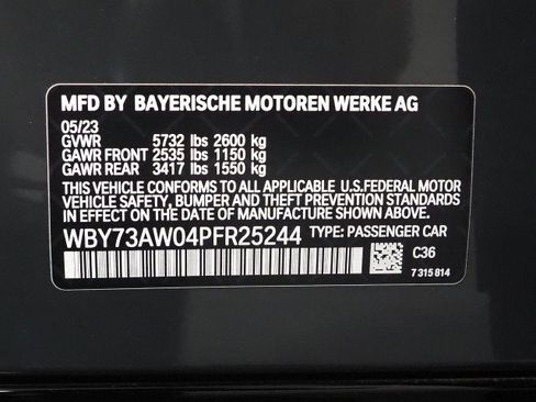Used 2023 BMW i4 eDrive40 w/ M Sport Package RWD image 78