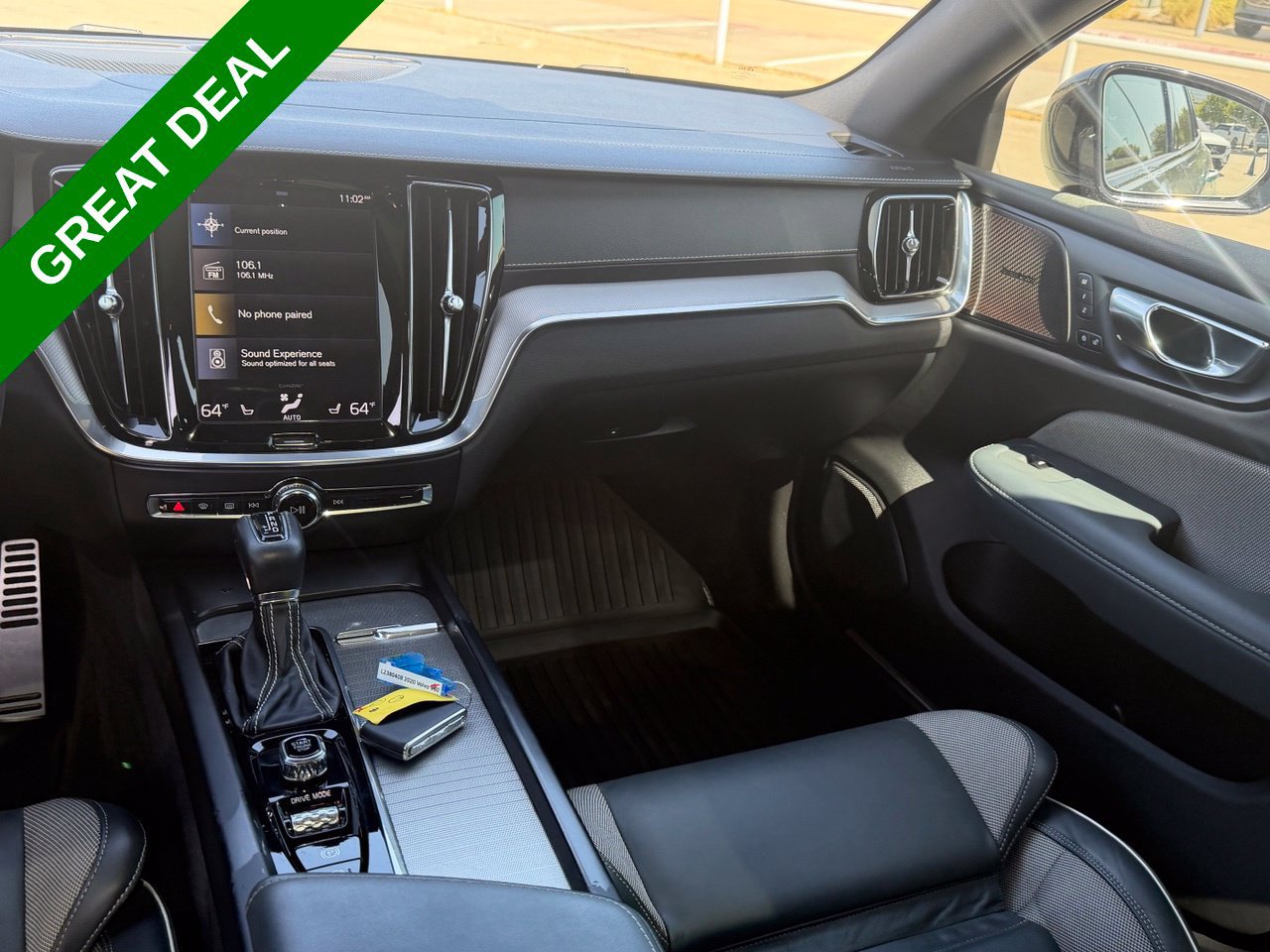 Used 2020 Volvo V60 T6 R-Design FWD image 16