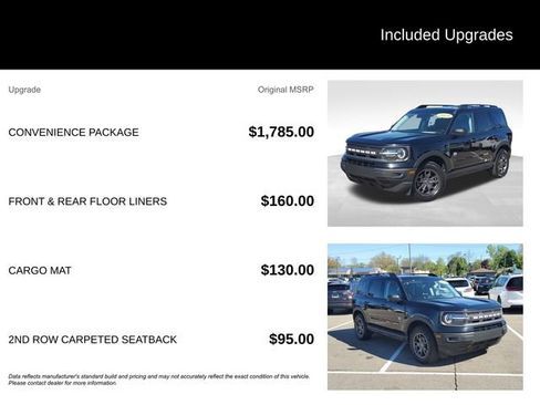 Used 2023 Ford Bronco Sport Big Bend w/ Convenience Package AWD/4WD image 8