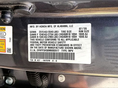 Used 2021 Honda Pilot EX-L image 16