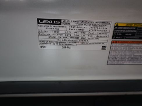 Used 2018 Lexus RX 450h AWD w/ Premium Package image 38