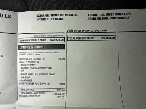 Used 2020 Chevrolet Malibu LS w/ LPO, Convenience Package 2 image 78