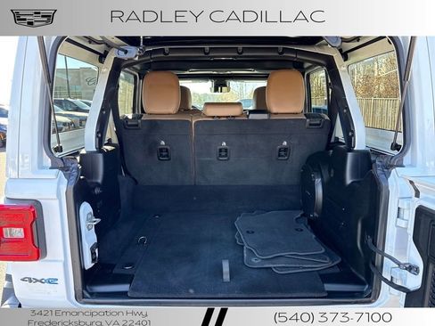 Used 2021 Jeep Wrangler Unlimited Rubicon 4xe w/ Steel Bumper Group image 16