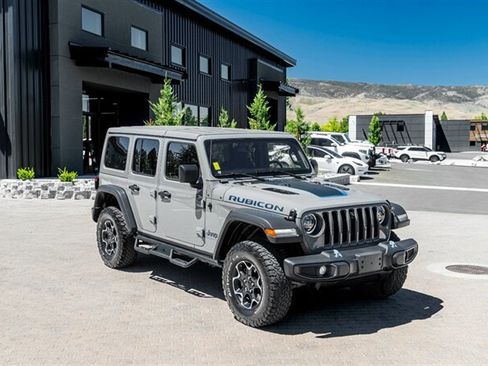 Used 2023 Jeep Wrangler Unlimited Rubicon 4xe w/ Cold Weather Group AWD/4WD image 7