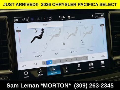 New 2026 Chrysler Pacifica Select image 20