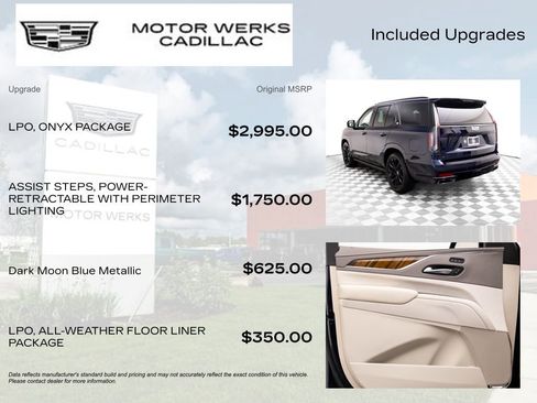 Certified 2024 Cadillac Escalade Sport Platinum w/ LPO, ONYX Package image 9