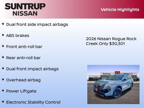 New 2026 Nissan Rogue SV image 23